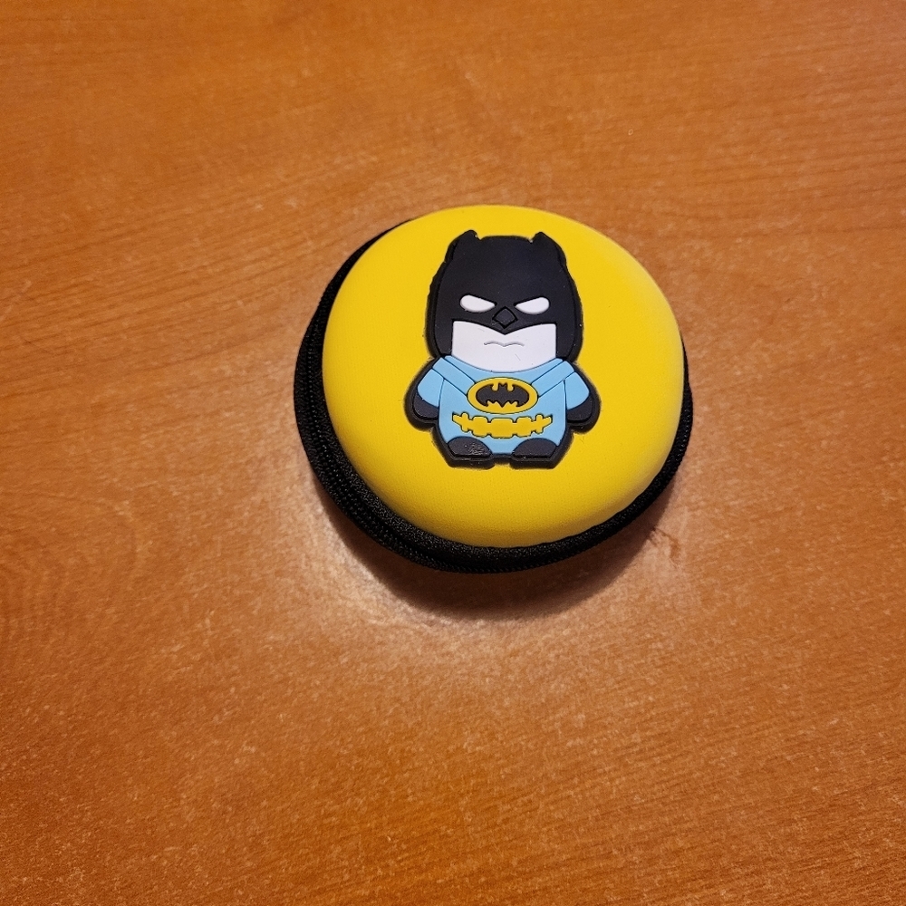 DC Comics Super Hero Batman Purse Coinbag, airpods & Earbuds Cover